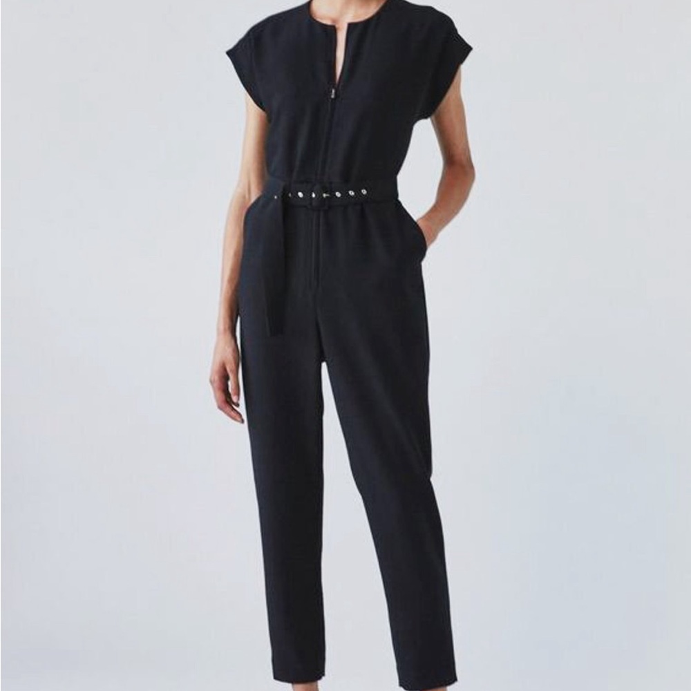 Rachel Comey Ranks V-Neck Jumpsuit NO BELT.